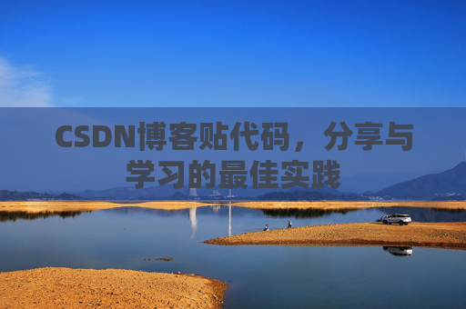CSDN博客贴代码，分享与学习的最佳实践